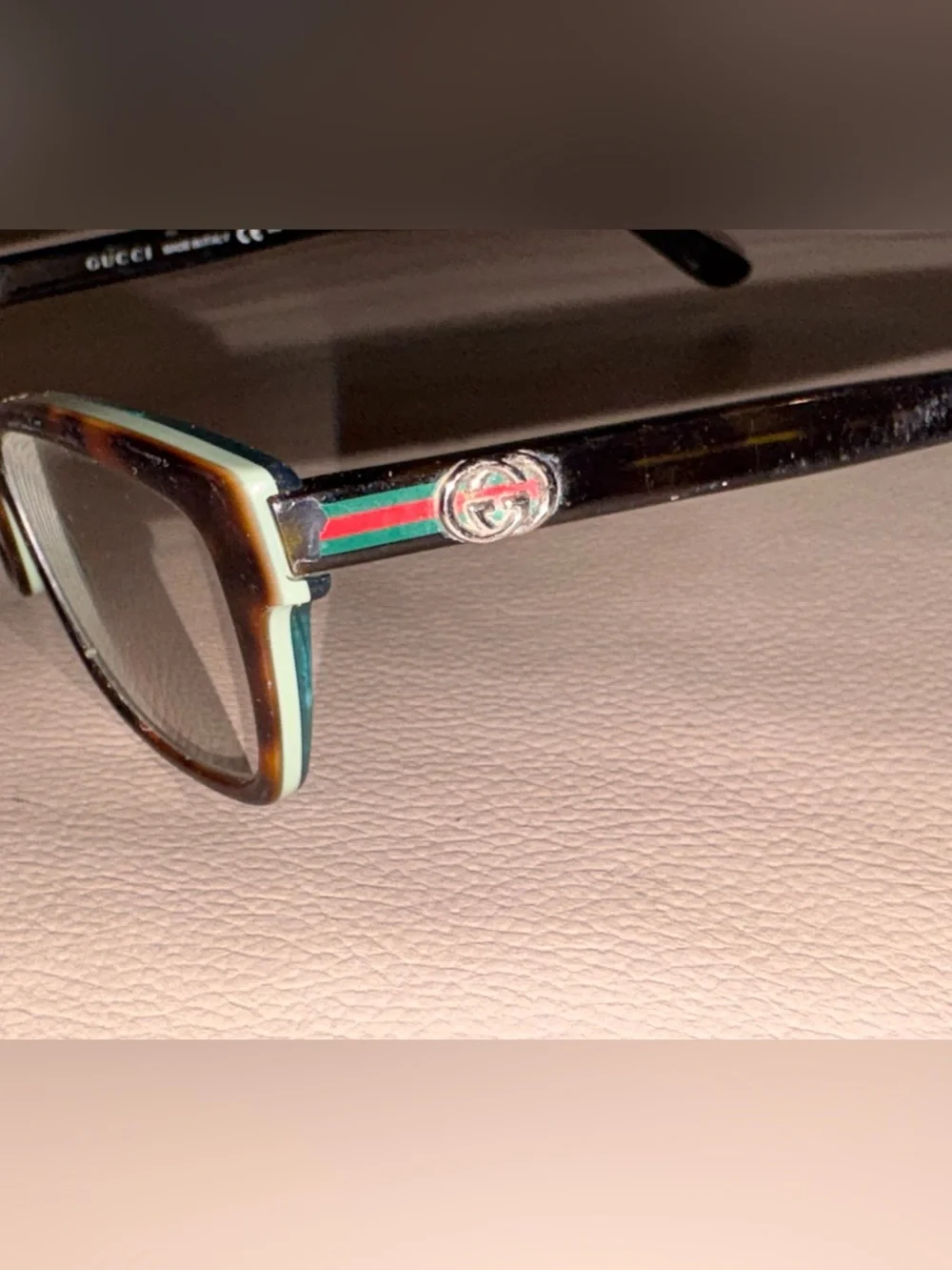 Gucci Rectangular Glasses Frames